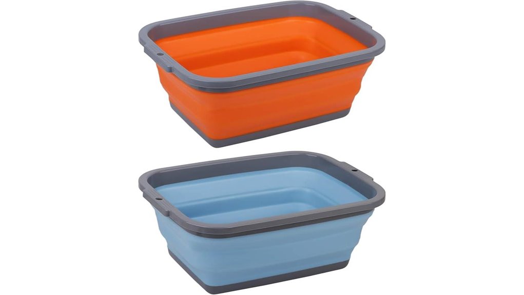 portable collapsible sink set