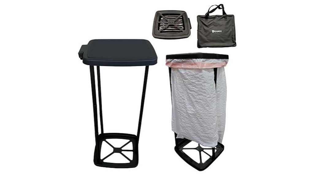 portable collapsible trash can