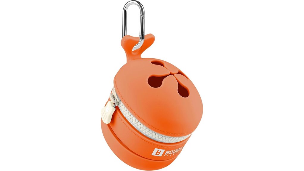 portable collapsible trash pouch