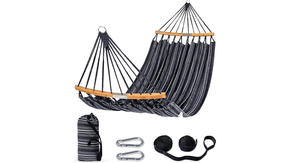 portable double hammock set
