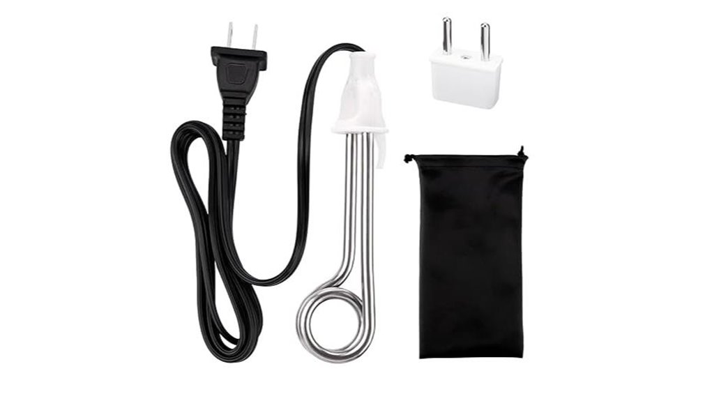 portable dual voltage heater