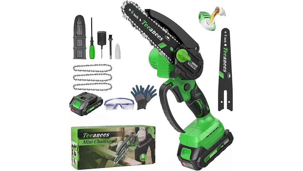 portable electric chainsaw kit