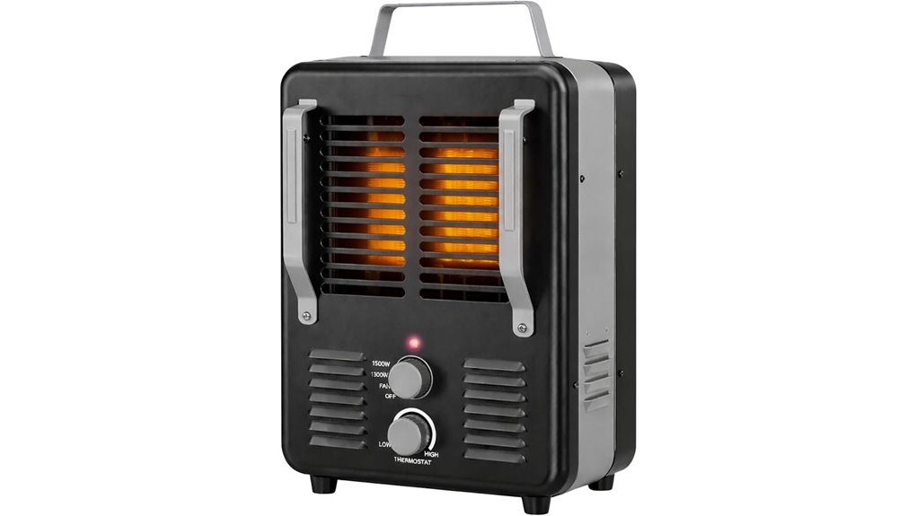 portable electric heater model