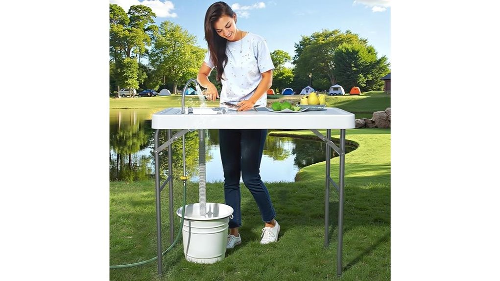 portable fish cleaning station