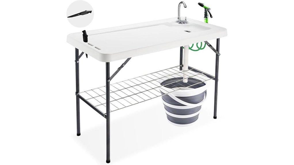 portable fish cleaning station