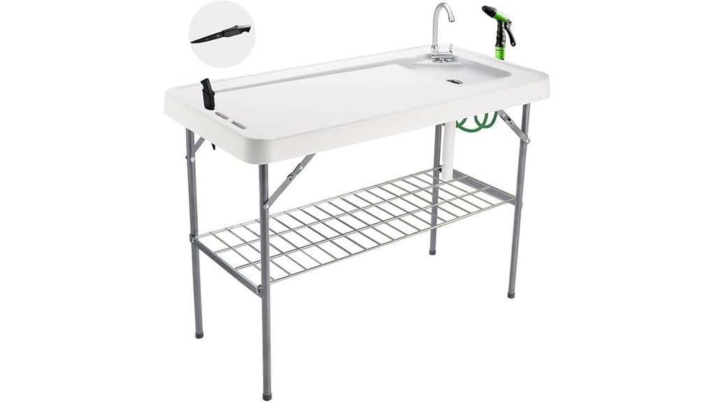 portable fish cleaning station