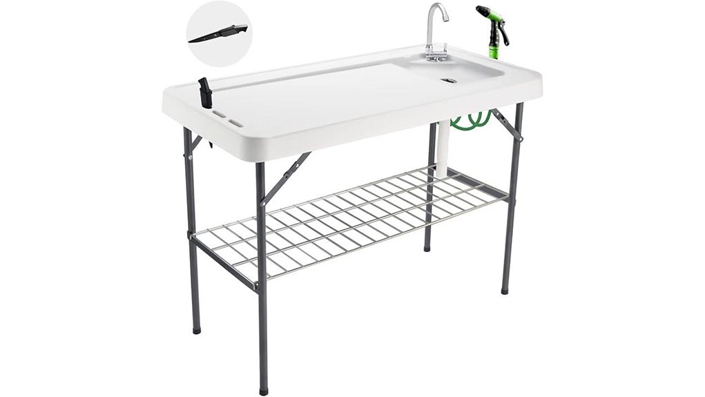 portable fish cleaning station