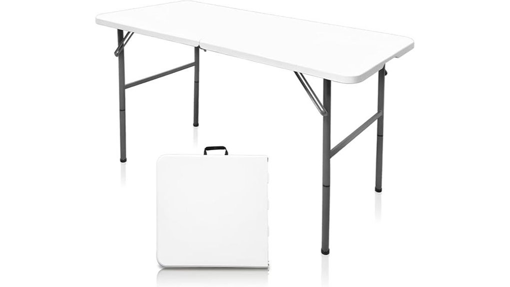 portable folding dining table