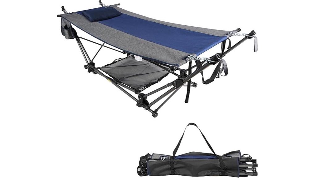 portable folding hammock stand