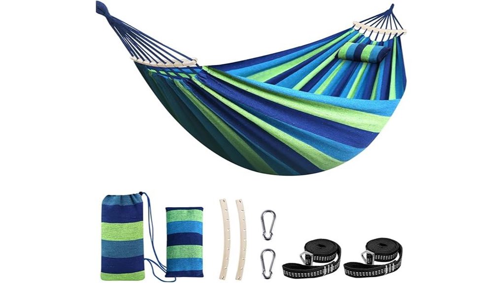 portable hammock with pillow