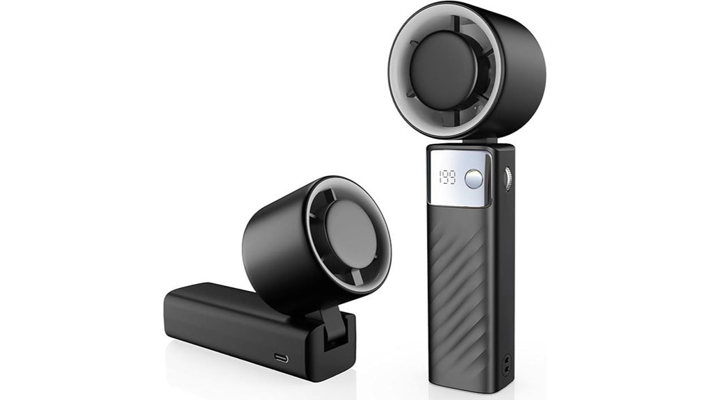 portable handheld turbo fan
