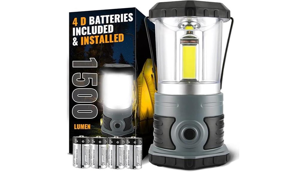 portable led camping lantern