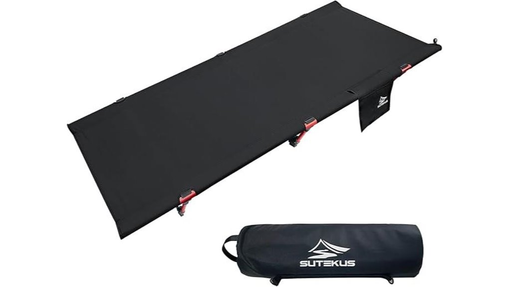 portable outdoor camping cot