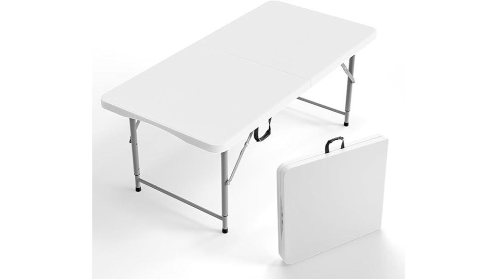 portable outdoor folding table
