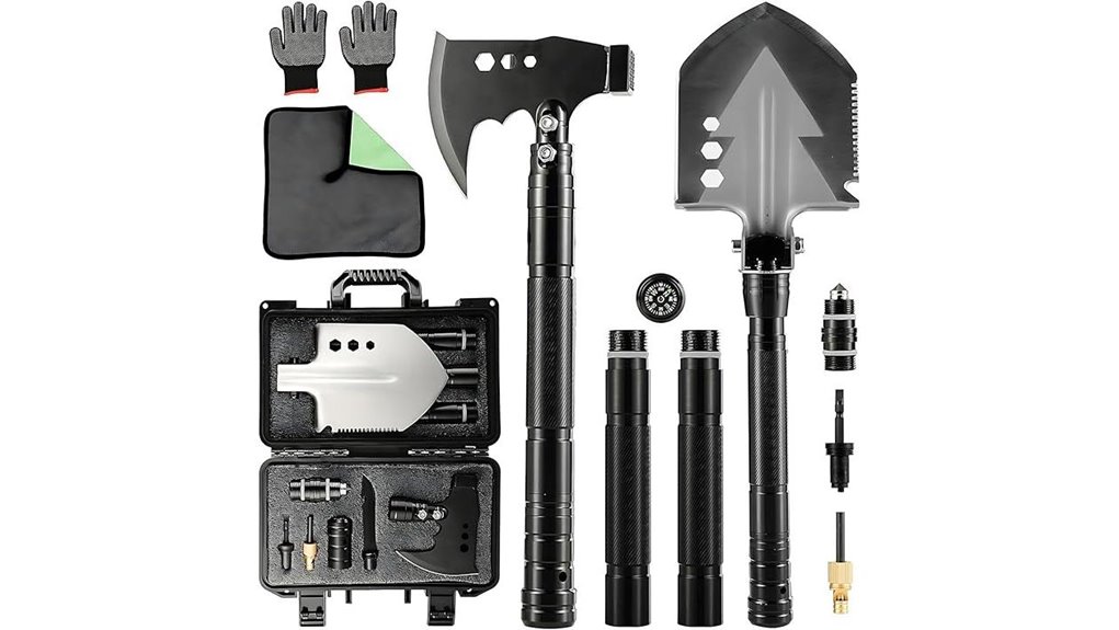 portable outdoor tool set