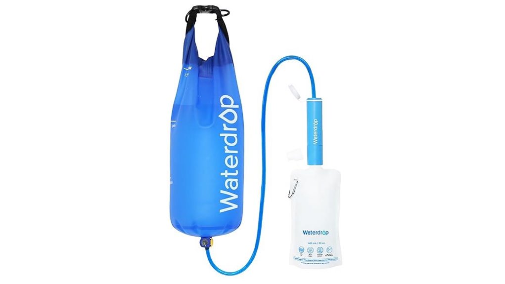 portable outdoor water filtration