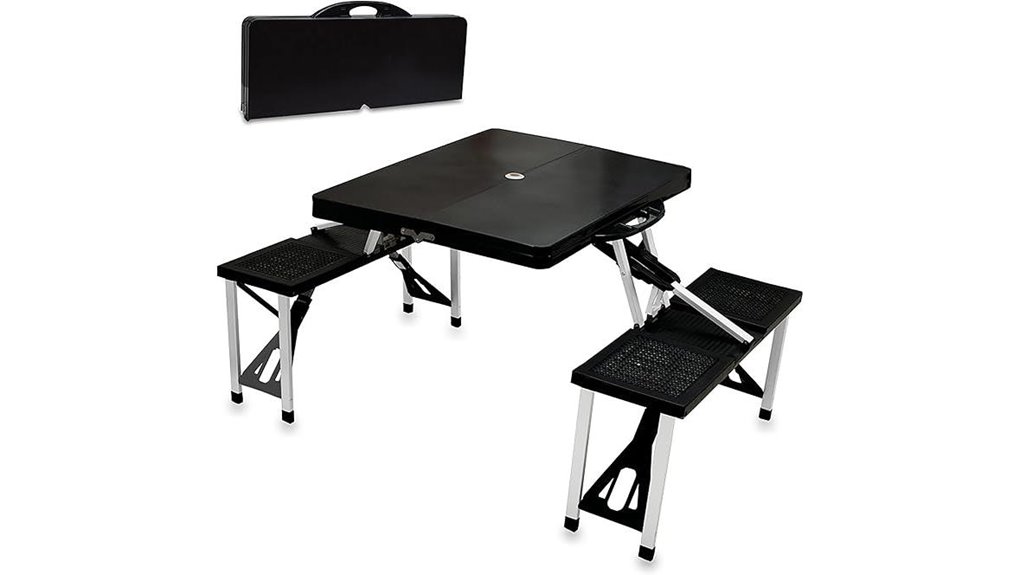 portable picnic table set