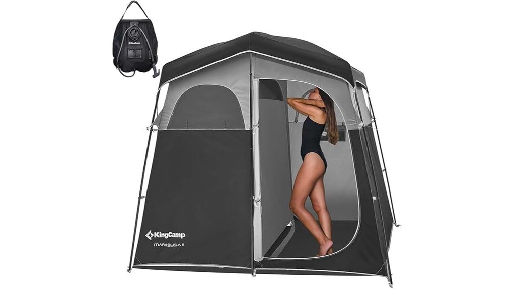 portable privacy shower tent