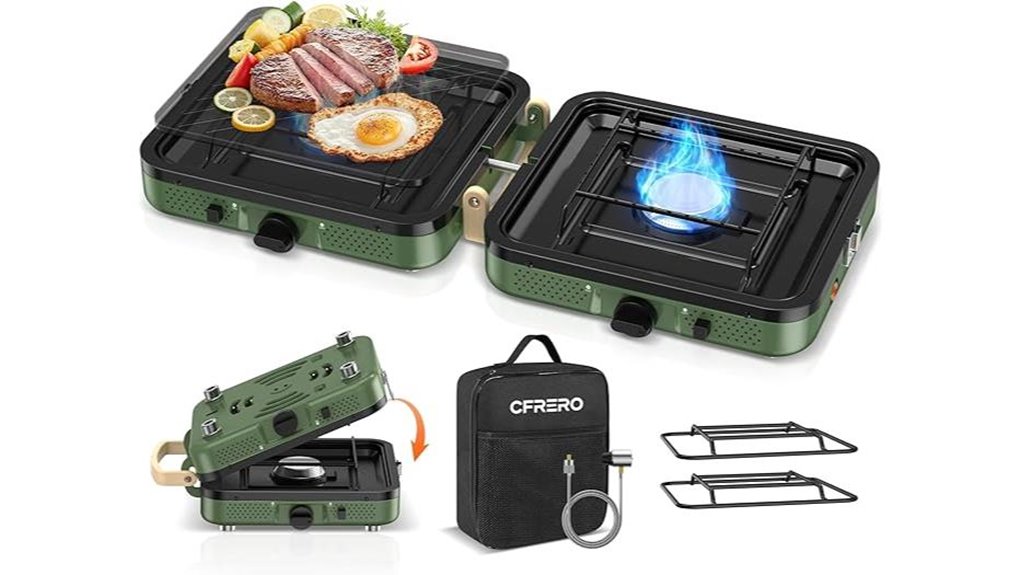 portable propane camping stove