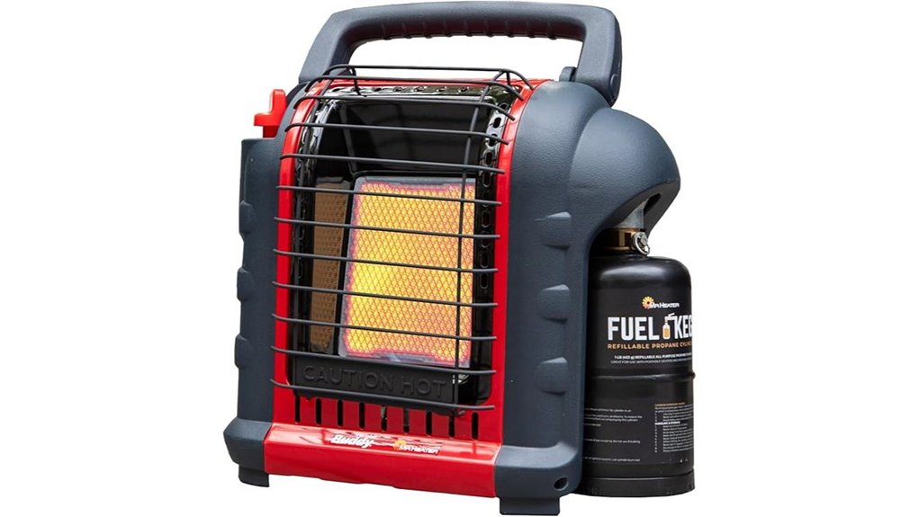 portable propane radiant heater