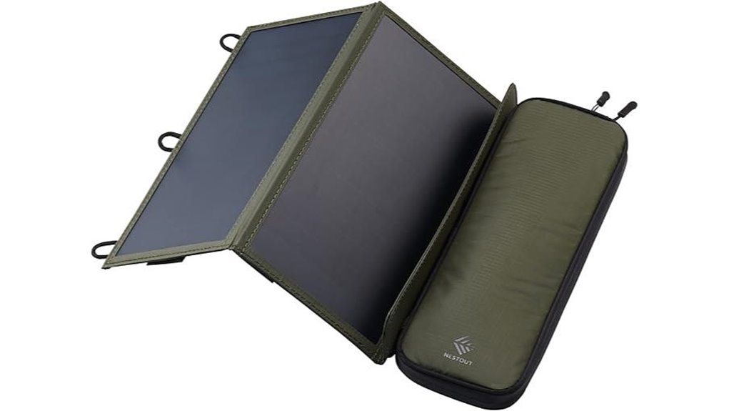 portable solar charger camping