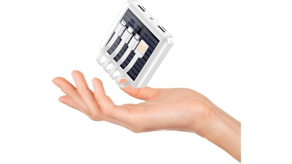 portable solar charger powerbank