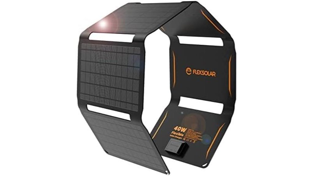 portable solar charger solution