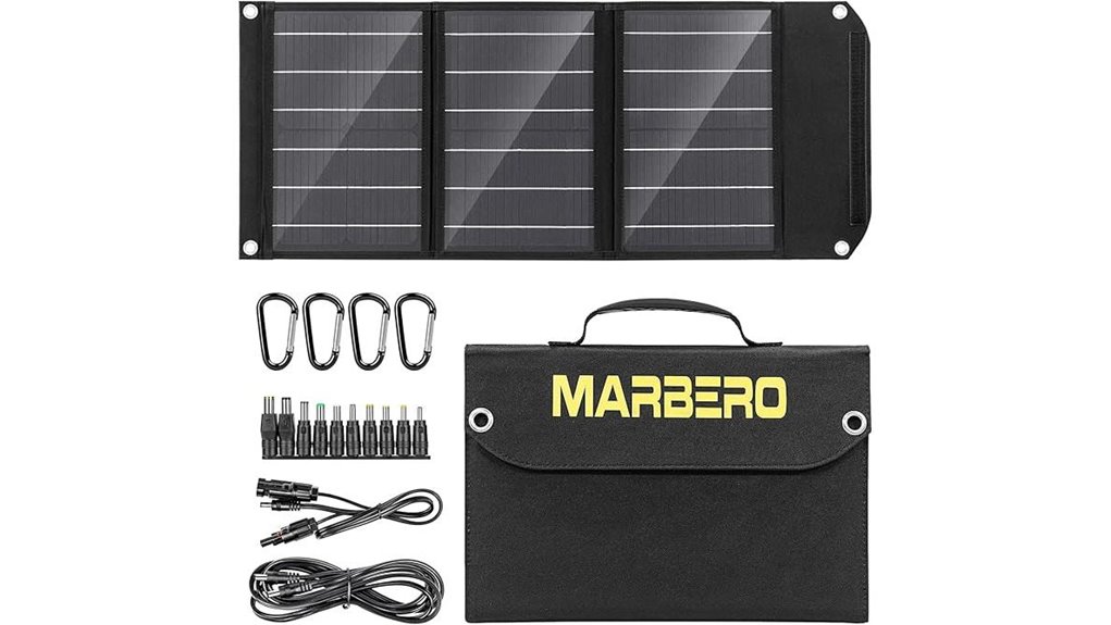 portable solar panel charger