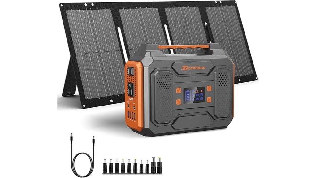 portable solar power solution