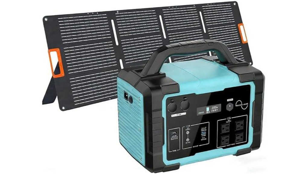 portable solar power system
