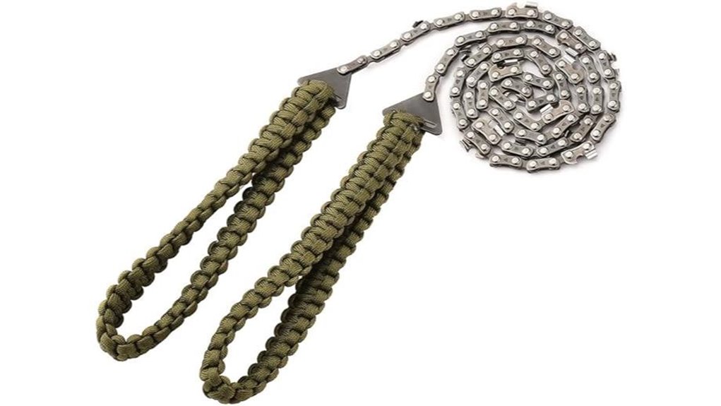 portable survival saw equipment
