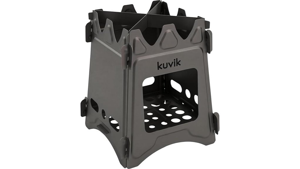 portable titanium camping stove