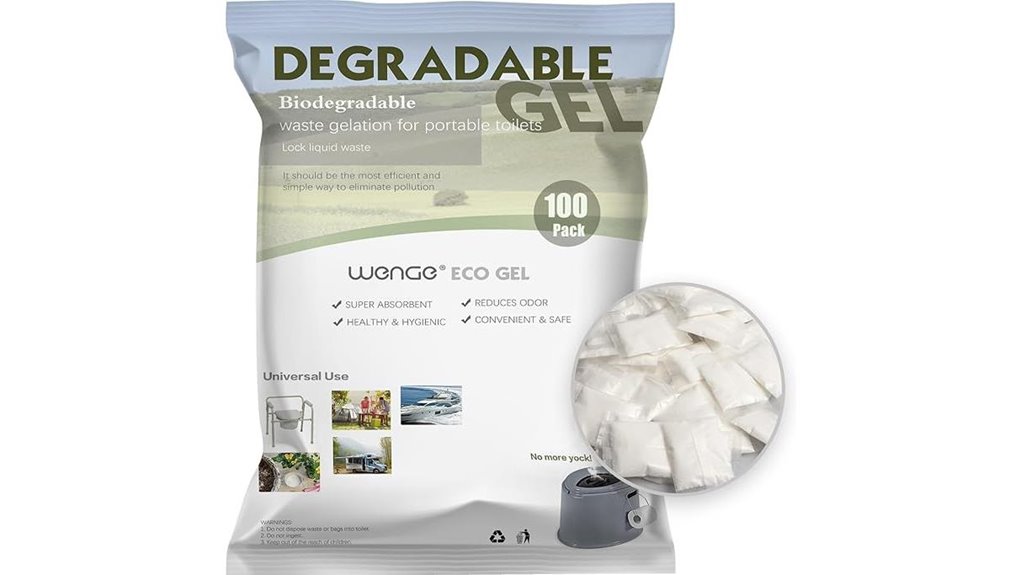 portable toilet odor control
