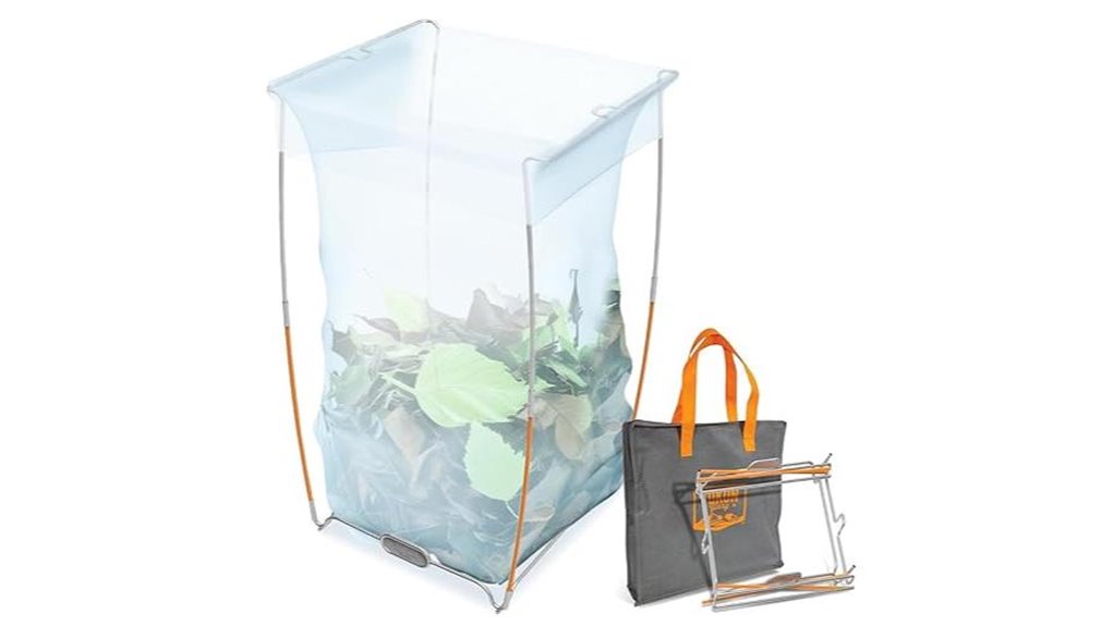 portable trash bag holder