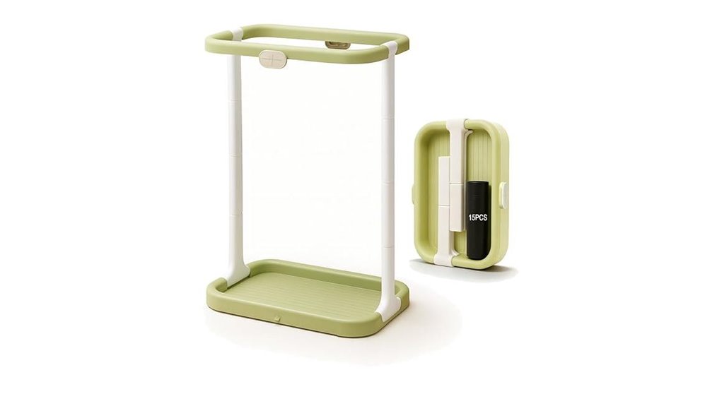 portable trash bag stand