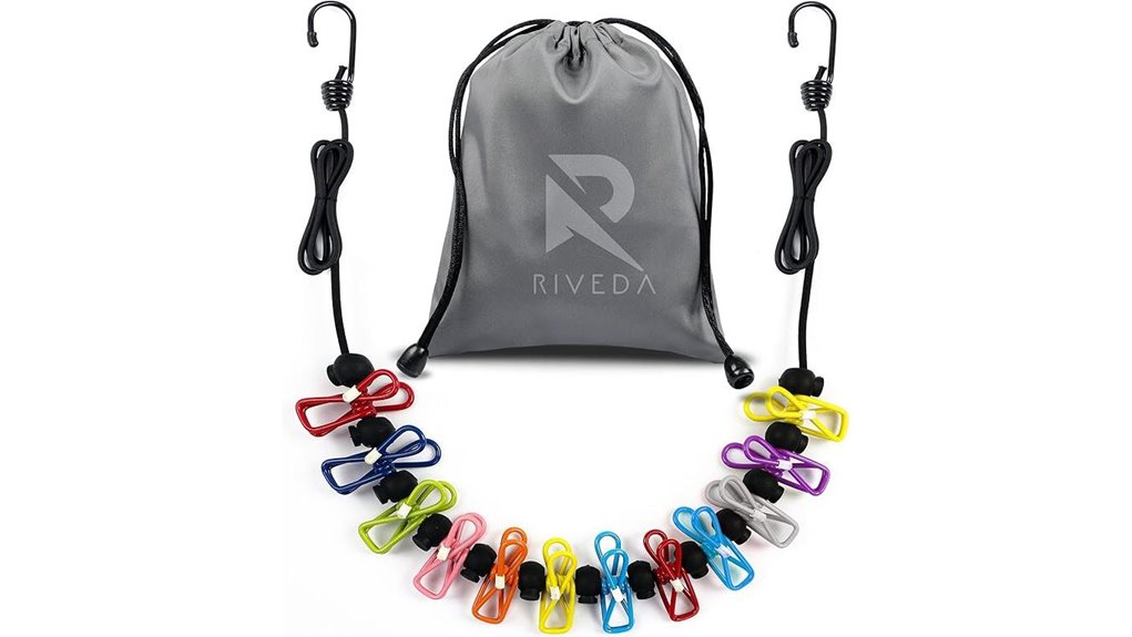 portable travel clothesline kit