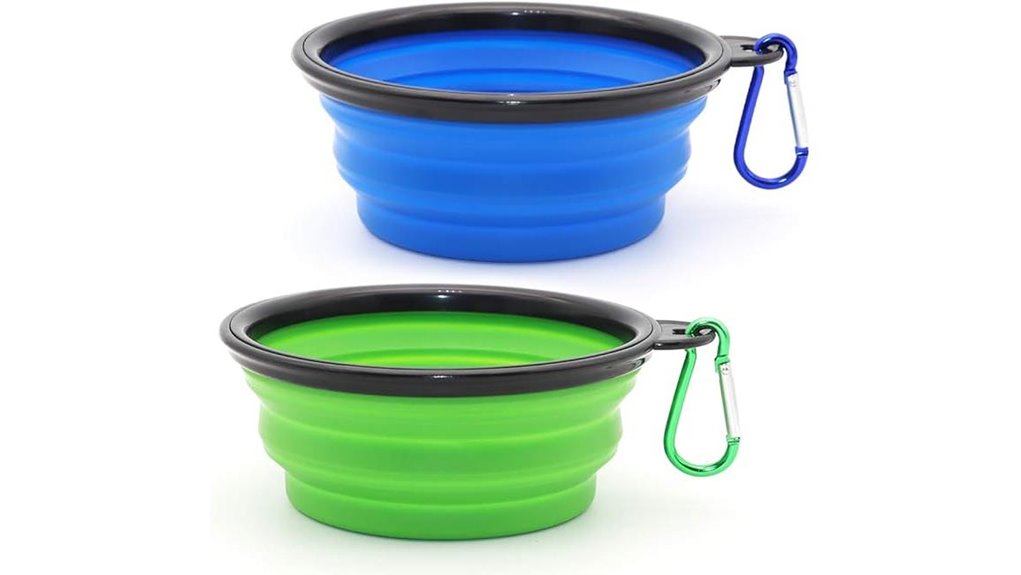 portable travel dog bowls