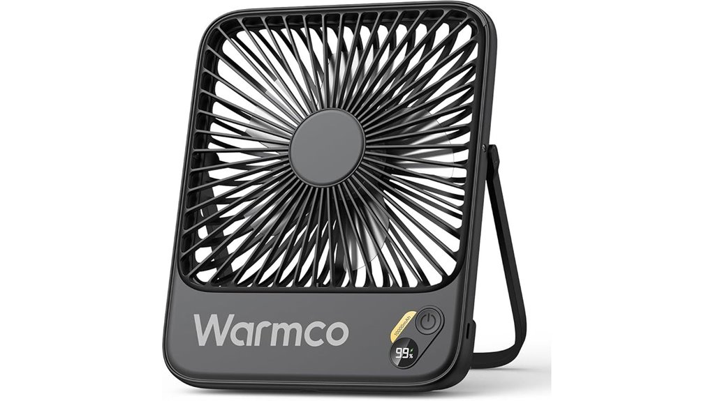 portable travel fan 10000mah