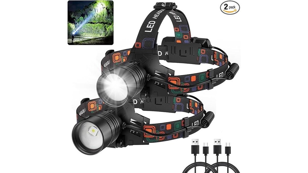 powerful rechargeable led headlamps