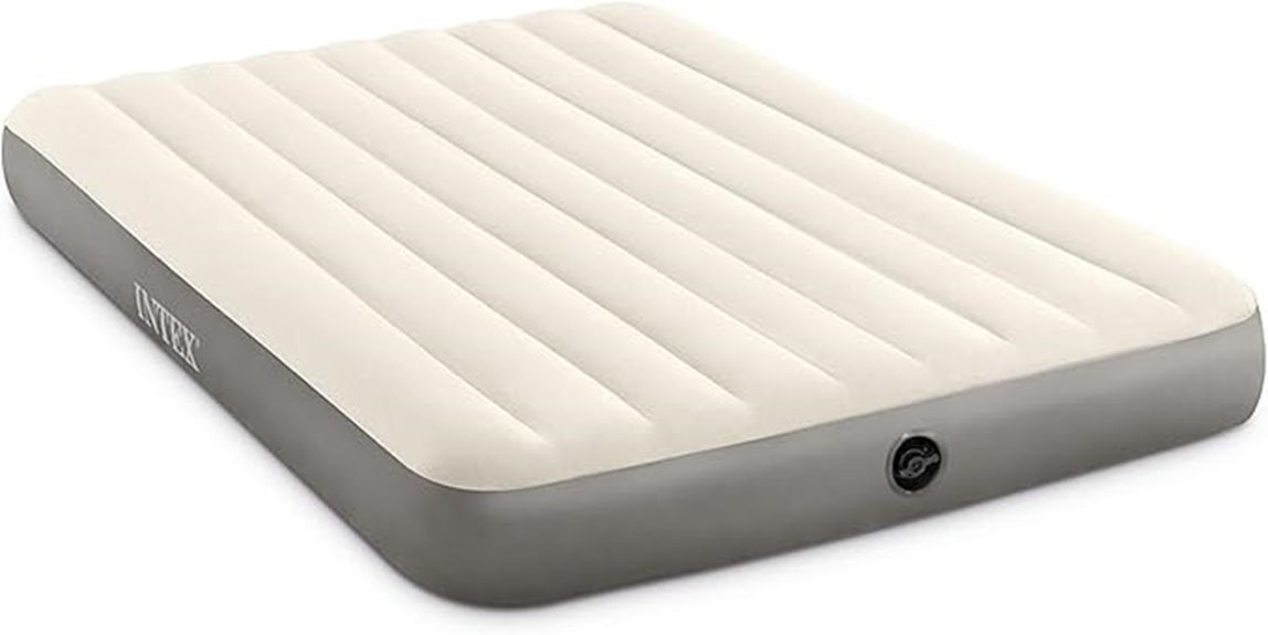 queen air mattress capacity