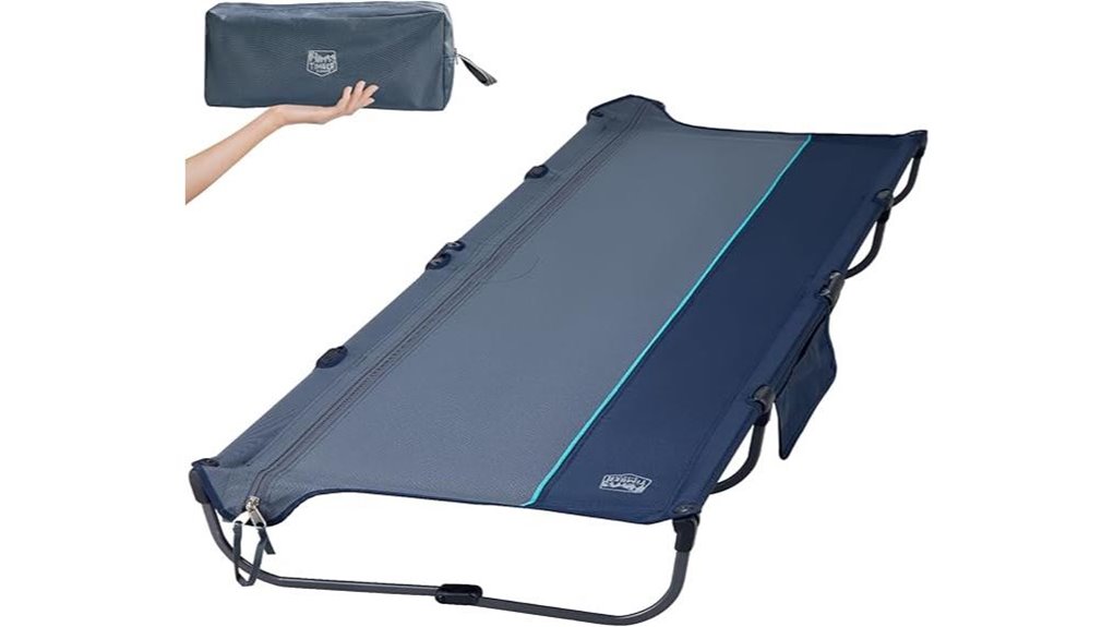 quick set up camping cot