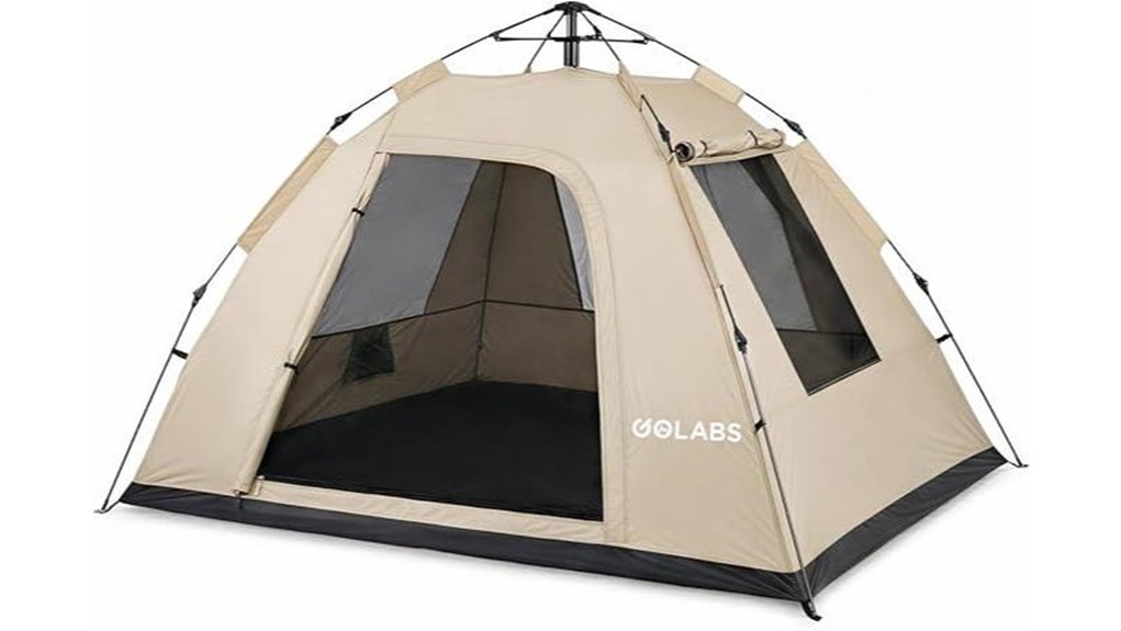 quick setup camping tent