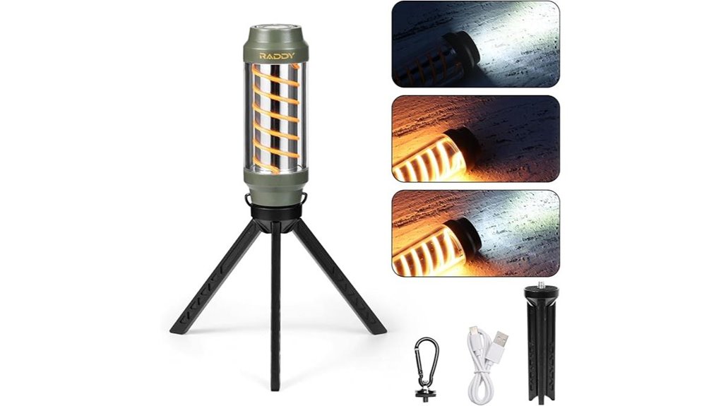 rechargeable flashlight with modes