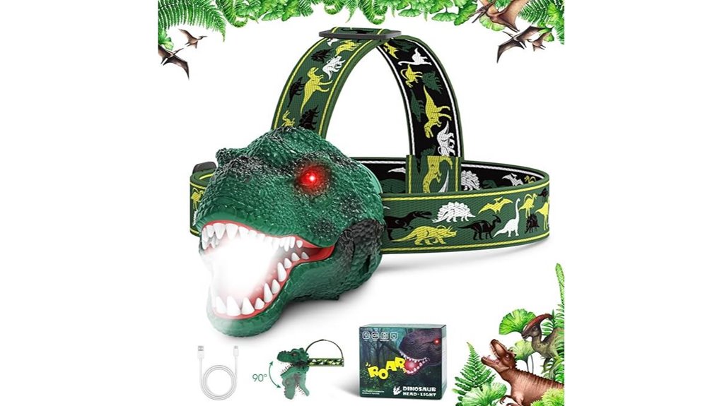 rechargeable kids headlamp design