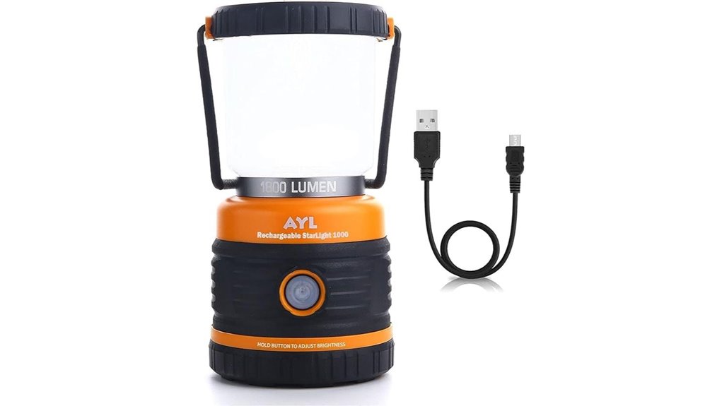 rechargeable led camping lantern
