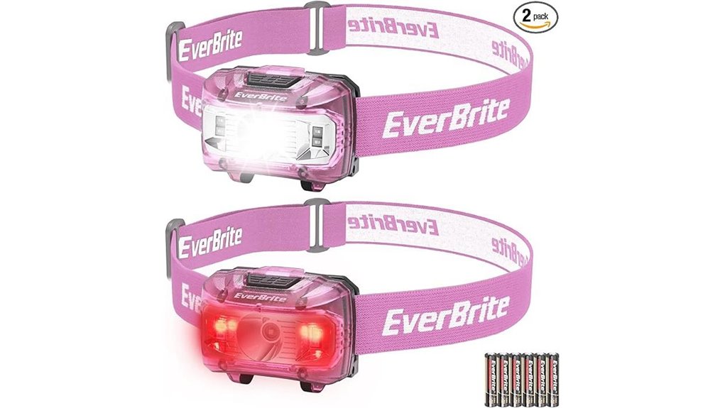 red light headlamp set
