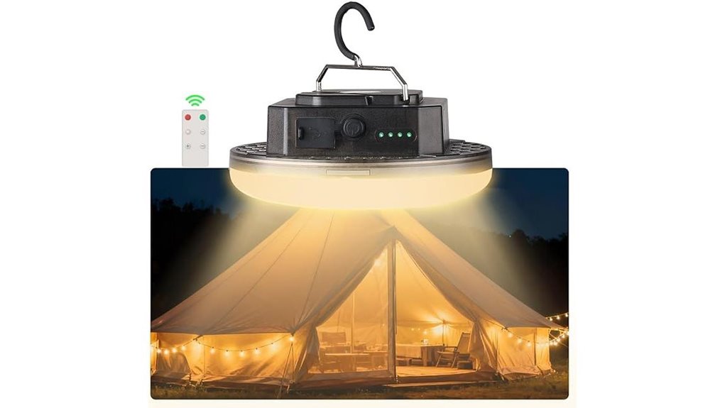remote controlled high lumen lantern