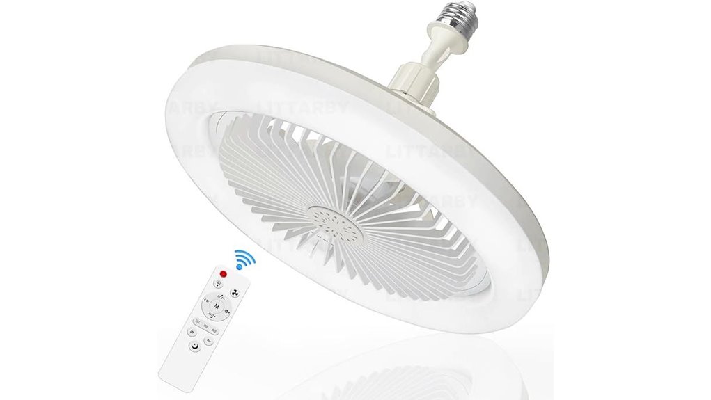 remote controlled socket fan