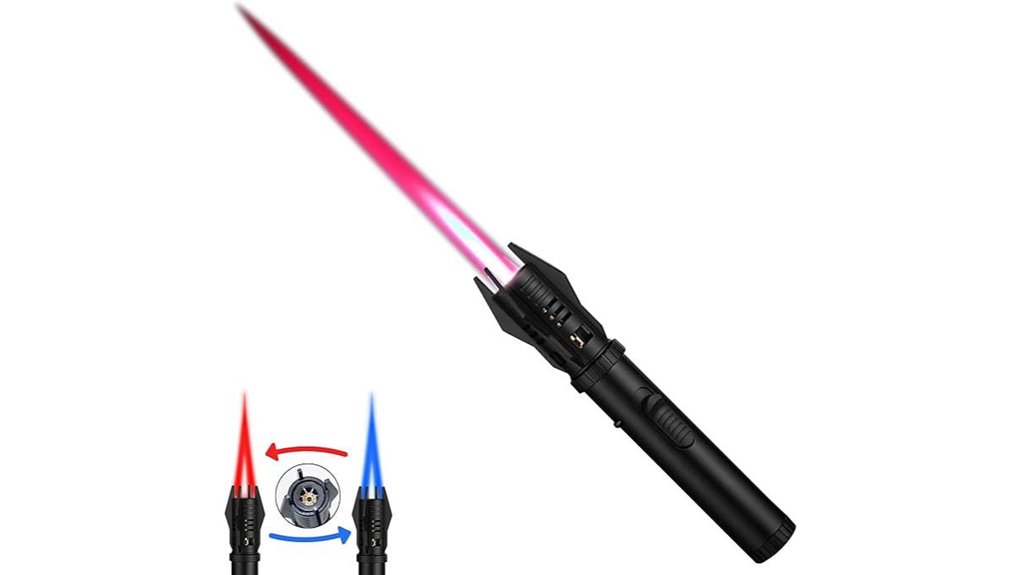 safe adjustable flame lighter