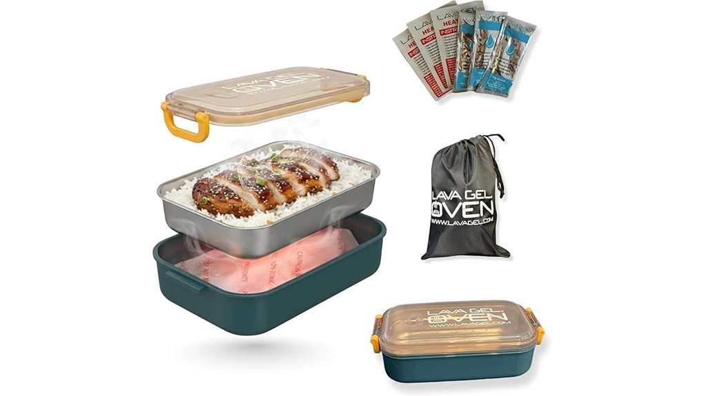 self heating lunch box